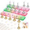 Saviland 3 Sets Nail Stand: Strong Magnetic Nail Holder for Painting Nails with Reusable Putty 40pcs Nail Stand for Press On Nails Display Practice Acrylic Nail Art Home DIY Beginner Salon Supplies