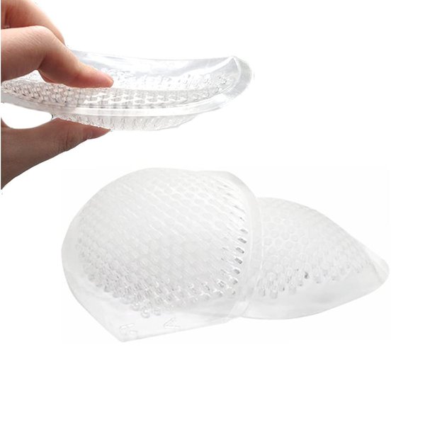 Lady Women Reusable Silicone Bra Swimwear Push up Booster Pads Inserts Waterproof Breathable Silicone Gel Breast Enhancers for Swimsuits Bikini Clear