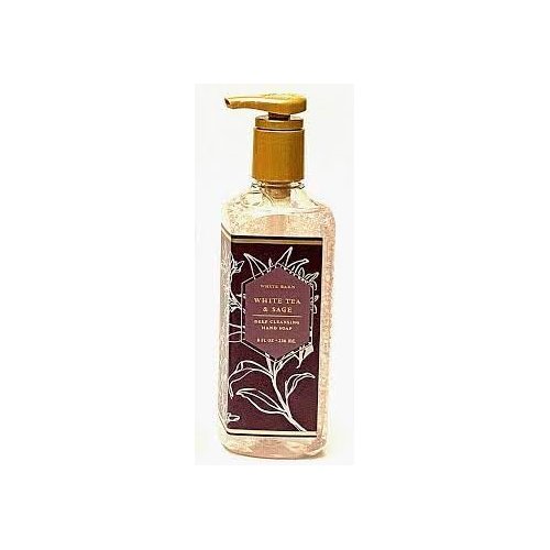 White Barn WHITE TEA & SAGE DEEP CLEANSING HAND SOAP 8FL/OZ
