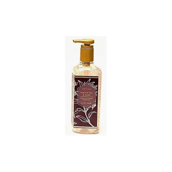 White Barn WHITE TEA & SAGE DEEP CLEANSING HAND SOAP 8FL/OZ