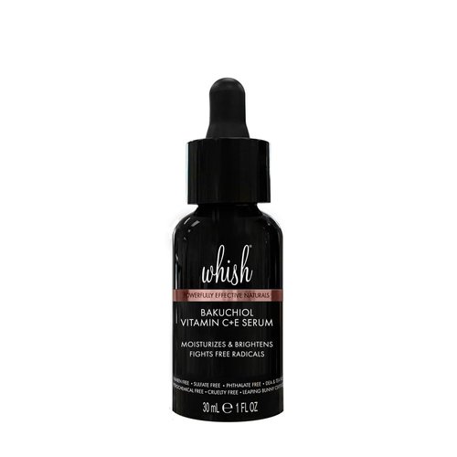 Whish Bakuchiol Vitamin C+E Serum, 1oz