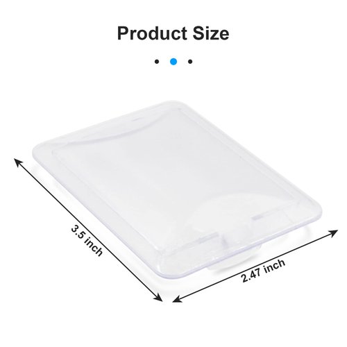 2 Pcs SB03293051 Vent Light Covers Replacement for Broan Vent Hood Light Cover PM390 PME300 B03293051 AP5610530 1515107