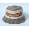 Rushnichok Sauna hat Russian banya - Sauna hat for Men - Sauna hat Wool - Sauna hat to Protect Hair - Russian banya hat - Easter Sale Red Black Embroidery Ukrainian Vyshyvanka Panama Banya Hair Care