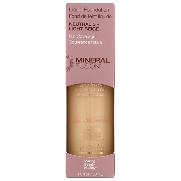 MINERAL FUSION Liquid Foundation Neutral 3, 1 FZ