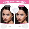 Abeillo 40PCS Face Lifting Tape, Face Tape Lifting Invisible, Face Lift Tape Invisible with String, V-Line Face Lift Bands, Hide Double Chin Facial Wrinkles Tape and Lift Sagging Skin