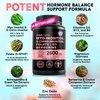 14-in-1 Inositol Supplement & Hormone Support for Women - 40:1 Myo-inositol & D-Chiro Inositol Ovarian Support Capsules for Hormone Balance with Folate, Vitamin D and B12 (120 count) (Pack of 1)