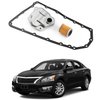 YzusGomumu 31728-1XF0A Car Automatic Transmission Filter Oil Pan Gasket Kit Compatible with Nissan Rogue Juke Mitsubishi Lancer Outlander Dodge Caliber Jeep Compass Patriot Replaces 31728-1XF02