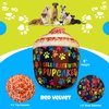 YipNPlay Pupcakes – Plush Toys for Dogs in a Variety of Fun Cupcake Designs and Styles Made from Soft Materials, Including Corduroy, with Built-in Squeaker and Embroidering for Playtime and Comfort