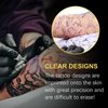 Tattoo Stencil Transfer Gel, Tattoo Stencil Gel for Tattooing, Tattoo Primer Stuff Stencil Transfer Cream Liquid Fresh Tattoo Skin Solution Gel Tattoo Supplies - Clear & Long-Lasting, 5.1 Fl Oz