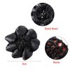 Hair Net 2PCS Vintage Elegant Flower Hair Nets Women Hair Bun Snood Nurse Hair Cover Net Fashion Ponytail Holder Dance Elastic Tie Hair Accessories
