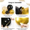 2025 Balloons Happy New Years Decorations, New Years Eve Party Supplies, 40 and 12 Inch Balloons Class of 2025 Decorations Senior 2025 Decorations, Suitable for NYE Graduation