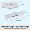 MEDca Deep Cleansing Blackhead Pore Strips - Pack of 24 Peel - Off Blackhead Remover and Pore Unclogging Strips for Nose and Face, Chin, Forehead & Healthier Looking Skin