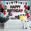 Sumind Dirt Bike Birthday Decoration Backdrop Banner Motocross Dirt Bike Racing Dirt Bike Themed Birthday Party Supplies, 72.8 x 43.3 Inch