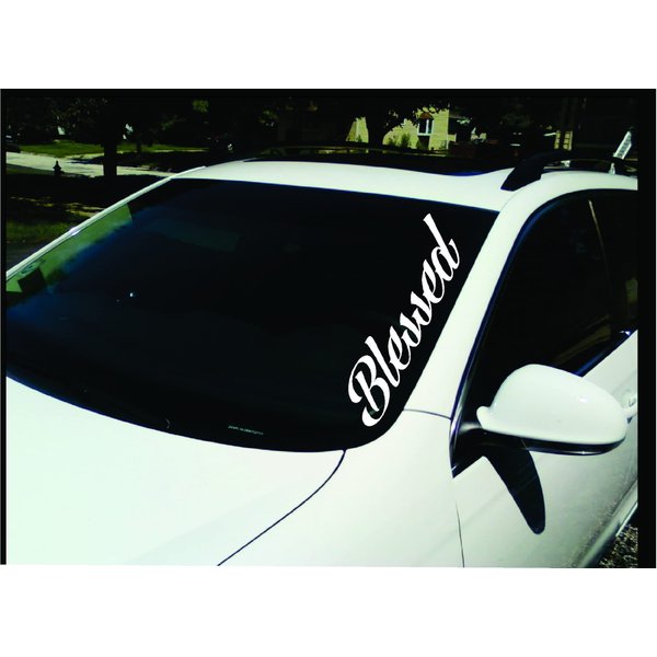 Blessed Windshield Banner