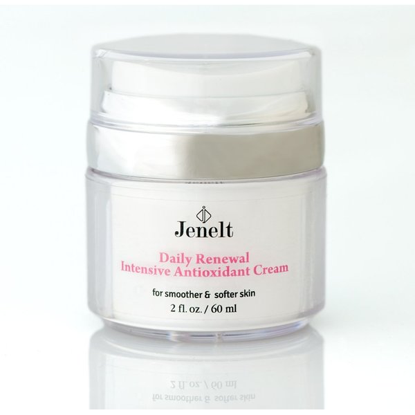Firming Eye/Face Cream w/Vit C, Silk Peptides & Green Tea - Antioxidant Moisturizer for Wrinkles - Made with Certified Organic Ingredients - Good for Sensitive Skin