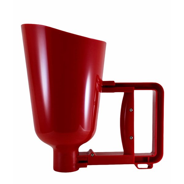 Backyard Essentials Bird Seed Scoop, Quick Release Plastic Scoop for Ease in Filling Bird Feeders, Holds 4 Cups of Seed