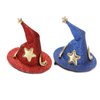 Soochat Witch Hat Hair Clips Mini Top Hat Hair Clips Small Hat Hair Pins for Halloween Hair Decorations Accessories 2Pcs