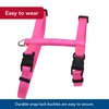 Coastal Pet Figure "H" Adjustable Cat Harness - Outdoor Cat Supply - Comfortable for Cats - Secure Snap-Lock Buckles - Red, 3/8" x 10"-18"