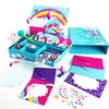 GirlZone Unicorn Letter Writing Set For Girls, 45 Piece Stationery Set, Great Birthday Gift for Girls of All Ages