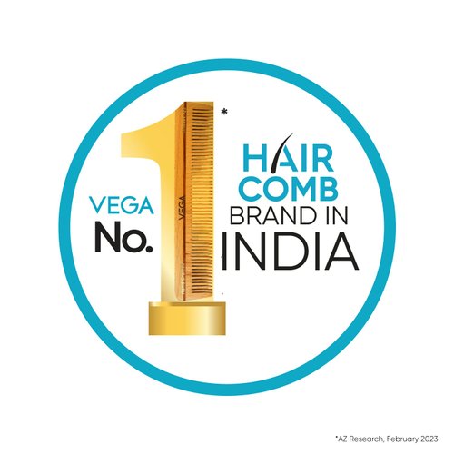 Vega - Pocket Comb- Pack of 2 (Brown)