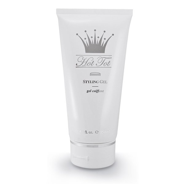 Hot Tot Styling Gel, Medium-Hold Hair Gel for Babies Toddlers and Children, 5 Fluid Ounce