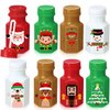 Zomiboo 48 Pcs Christmas Party Favors Bubble Wands Bulk Xmas Mini Bubbles Bottles Christmas Bubble Toys for Kids Classroom Prizes Gift Goodie Bags Fillers Holiday Birthday Party Supplies
