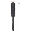 PERFEHAIR Round Brush with Natural Boar and Nylon Bristles, Small Volumizing Hair Brush- 1.7 Inch Diameter Barrel