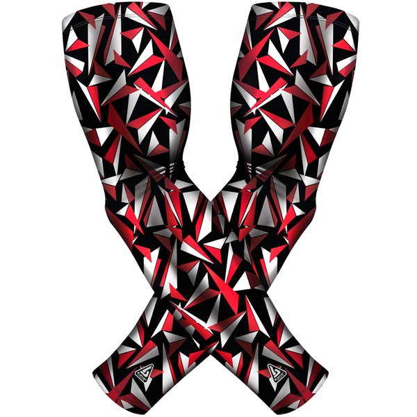 B-Driven Sports Arm Compression Sleeves For Men Women | Sleeve For Basketball Baseball Football Gaming Weightlifting Cycling Running | Arm Protector For Sun Protection | 1 Pair