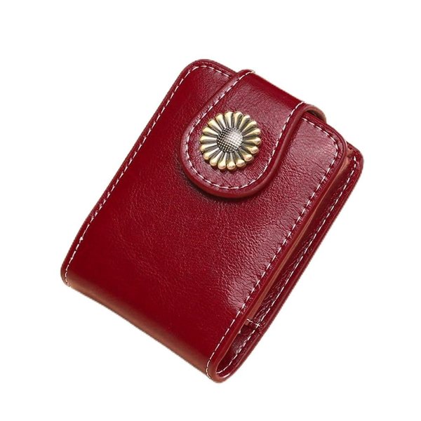 Makeup Lipstick Case, Portable PU Leather Lipsticks Case with Mirror, Lipsticks Holder Bag Lip Gloss Purse Travel Cosmetic Pouch for Women Girls