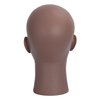 simnient Bald Mannequin Head for Wigs Making Styling Makeup Training Head Wig Head Professional Cosmetology Display Hat Helmet Glasses Display Head Model with Free Clamp Stand