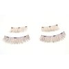 Full Coverage Natural Look Magnetic Lashes 100% Human Hair - 3 Magnets - Curves with Eye Shape (Extra Short, Brown)