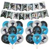 Tornado Party Decorations,Tornado Birthday Party Supplies Includes Birthday Banner, Cake Topper, Balloons ,Suitable for Tornado Themed Party Decorations
