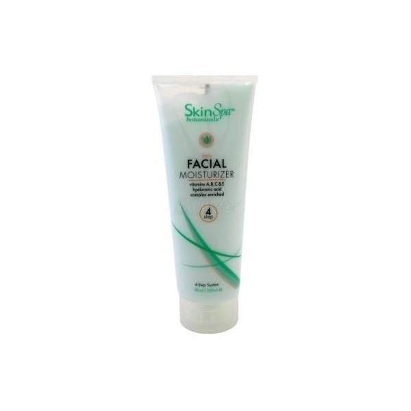 SKIN SPA - Daily Face Moisturizer Lotion, 8 Oz - Skin Care Facial Cream, Non-Greasy - Leaves Skin Soft and Smooth