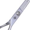 Sightwing hair scissors 7 Inch-Japnese Stainless Steel Razor Edge Barber Shears, Hair Cutting Shear, Hair Cutting Scissors, and Hair scissors Professional for Men/Women/Barber/Salon (Silver)