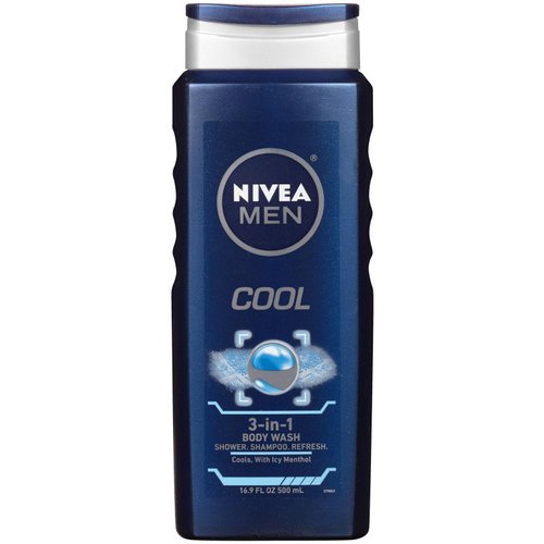 Nivea For Men Body Wash - Cool - 16.9 oz