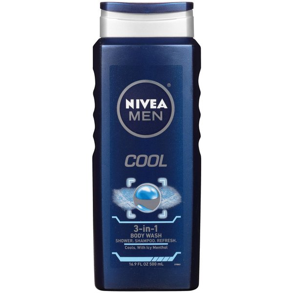 Nivea For Men Body Wash - Cool - 16.9 oz