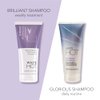 White Hot Cleanse Duo: Brilliant Shampoo & Glorious Shampoo 200ml, brightening boost and shine for white & grey hair, purple shampoo