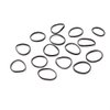 Multi Candy Color Baby Girl's Kids Hair Holder Hair Tie Elastic Rubber Bands (hr_1000_black)