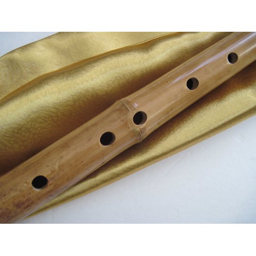 6 Hole Shakuhachi Dongxiao Bamboo Flute G Key Zen Instrument Kinko