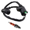 Ignition Coil Solenoid Relay Voltage Regulator 5-PIN CDI Box Spark Plug for 50cc 70cc 90cc 110cc 125cc ATV Go Kart Dirt Bike Pit Bike by TOPEMAI
