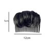 1pc Volume Up Hair Base, Hair Accessories Bump It Up Hairstyle Clip Bun Maker for Women, Volume Insert Hair Bump Up Tool for Short Long Hair DIY (black)