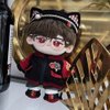 niannyyhouse 20cm Plush Doll Clothes Headwear Coat Pants Shoes Red Flame Set Soft Stuffed Plush Toy Dress Up Accessories (20cm)