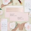 Best Paper Greetings 50-Pack #10 Blush Pink Envelopes with Metallic Rose Gold Foil Lining for Party Invitations, Mailing Business Letters, Invoices, Baby Showers, Weddings (4 1/8 x 9 1/2 in)