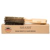 Since 1869 Hand Made in Germany - 100% Boar Bristle Hair Brush, Suitable For Thin To Normal Hair - Naturally Conditions Hair, Improves Texture, Exfoliates, Soothes and Stimulates the Scalp
