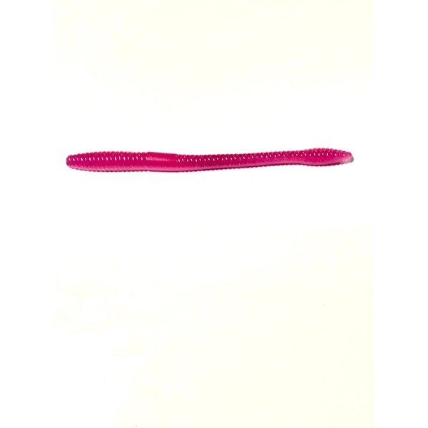 Softy Lure Drop Shot Finesse Worm Trick Worm Soft Plastic Worm Freshwater Saltwater Bass Fishing Lure (Morning Dawn)
