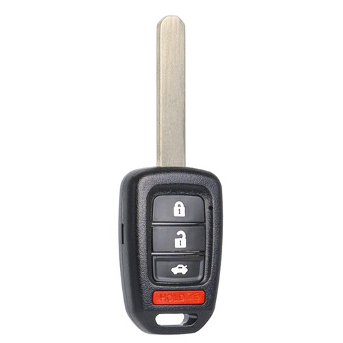 Key Fob Keyless Entry Fits for Honda Accord 2013-2015 / Civic 2014-2015 Control Remote Head Key Replacement MLBHLIK6-1T 35118-T2A-A20 4 Button 47CHIP