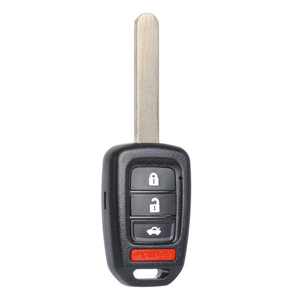 Key Fob Keyless Entry Fits for Honda Accord 2013-2015 / Civic 2014-2015 Control Remote Head Key Replacement MLBHLIK6-1T 35118-T2A-A20 4 Button 47CHIP