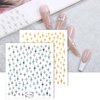 11 Sheets French Shining Line Nail Art Stickers Decals Gold Metal Curve Wavy Stripe Nail Stickers 3D Glitter Lines Nail Art Supplies Acrylic DIY Nail Manicure Decoration for Women