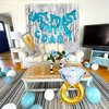 JeVenis Last Toast On The Coast Balloon Banner Beach Bach Balloon Beach Bachelorette Party Decorations Coastal Bach Party Supplies