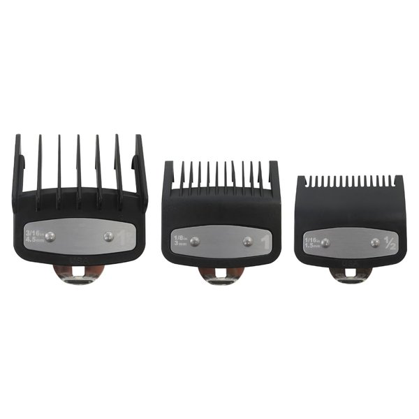 Latest Upgraded 3354 Unisex Guide Guide Comb, 3 Set 1/2, 1, 1 1/2 Clipper Combs for Wahl